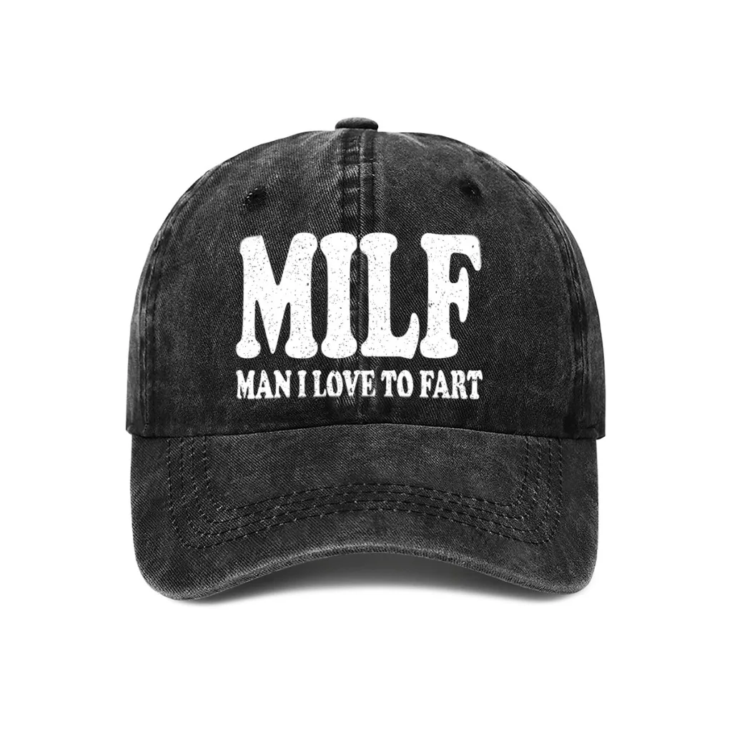 

Washed Men's Baseball Cap Man I Love To Fart Trucker Snapback Caps Dad Hat Golf Hats