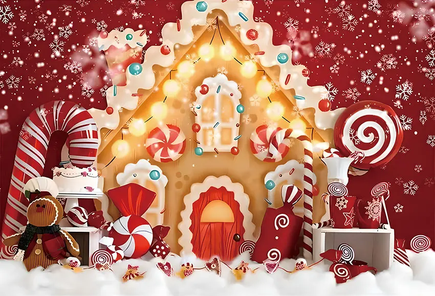 Фон для фотосъемки с изображением рождественской елки