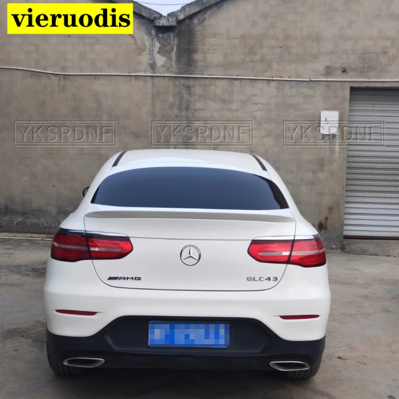 

Спойлер для Mercedes Benz GLC Class Coupe GLC300 GLC250 2016-2018 GLC43 GLC260 высококачественный спойлер из АБС-пластика для заднего крыла автомобиля