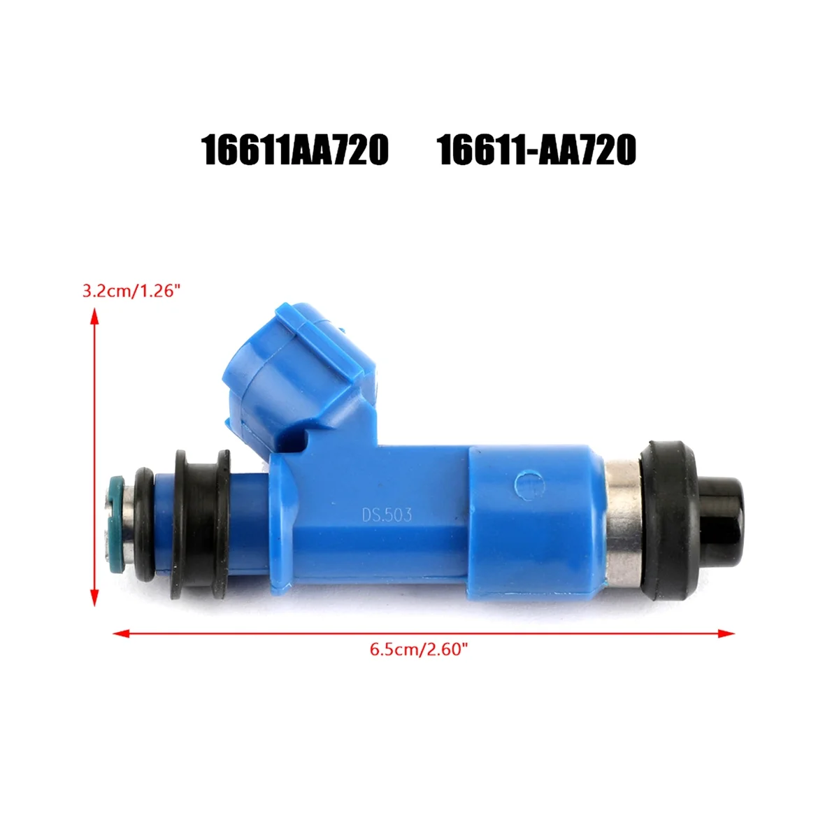 Топливный инжектор 565Cc 16611-AA720 для Subaru Forester 4 шт.