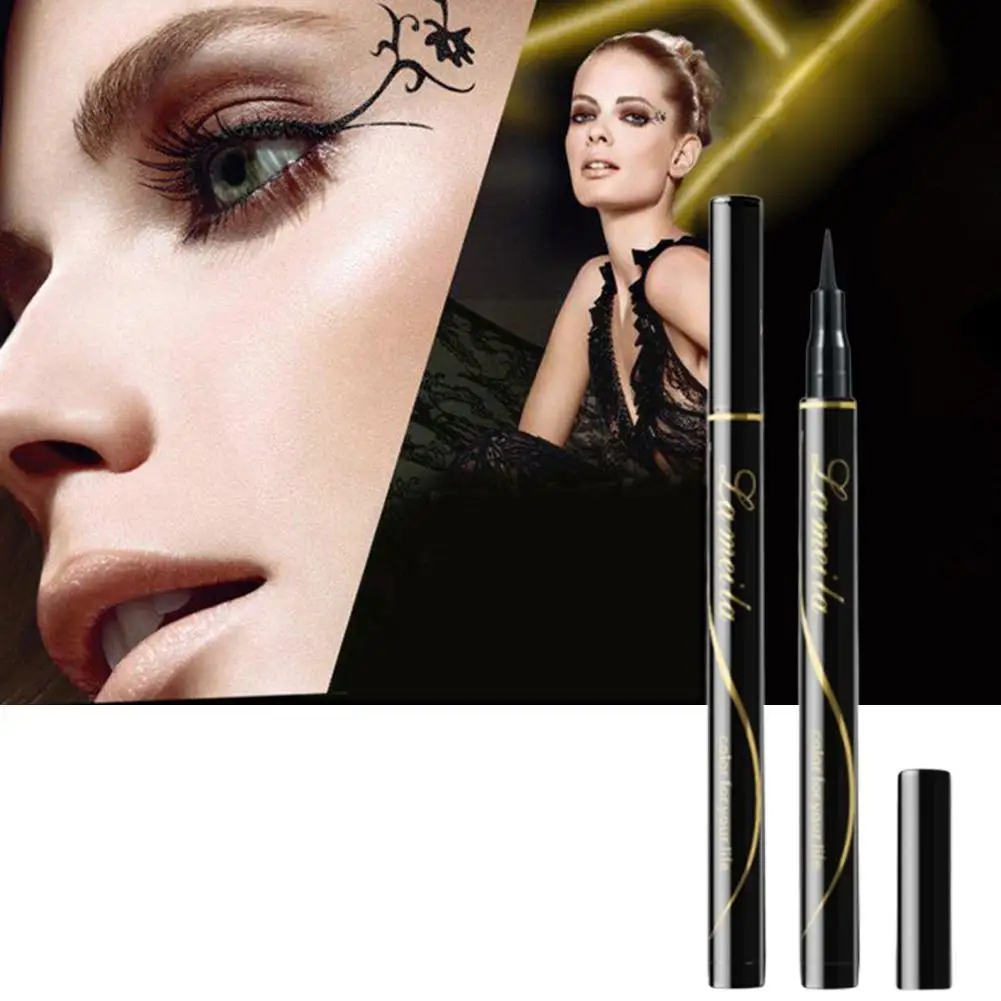 

High Quality Eyeliner Waterproof Sweat Proof And No 24 Black Pen Long-lasting Smudging Eyeliner Hours S6w6