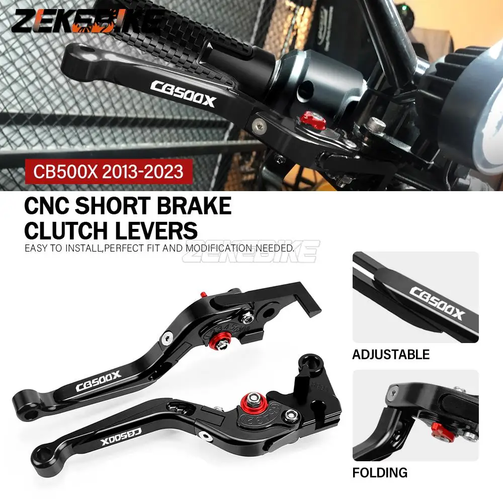 

Motorcycle Brakes Tie Rod Handbrake Brake Clutch Levers FOR Honda CB500X CB 500X CB500 X 2013-2018 Adjustable Extendable Folding
