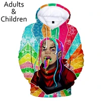 classic new hot 6ix9ine 3d hoodies men women sweatshirt harajuku kids hoodie boy girl pullovers print 3d 6ix9ine warm pullovers