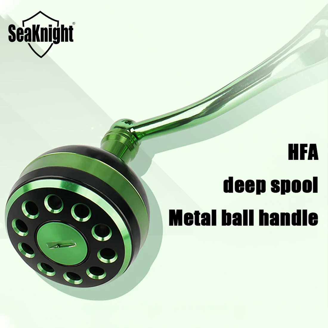 Фото Спиннинговая катушка SEAKNIGHT HFA HFB HFC, мелкая/глубокая шпуля, пляжная катушка, катушка для рок-рыбалки, 10 кг, долговечная катушка для метания, катушка для карпа №3