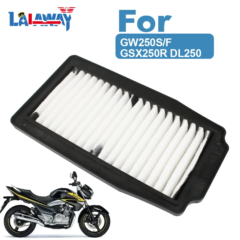 

1 упаковка губчатый воздушный фильтр для мотоцикла, Очиститель впускного отверстия для мотоцикла для SUZIKI GW250S/F GSX250R DL250, воздушный фильтр