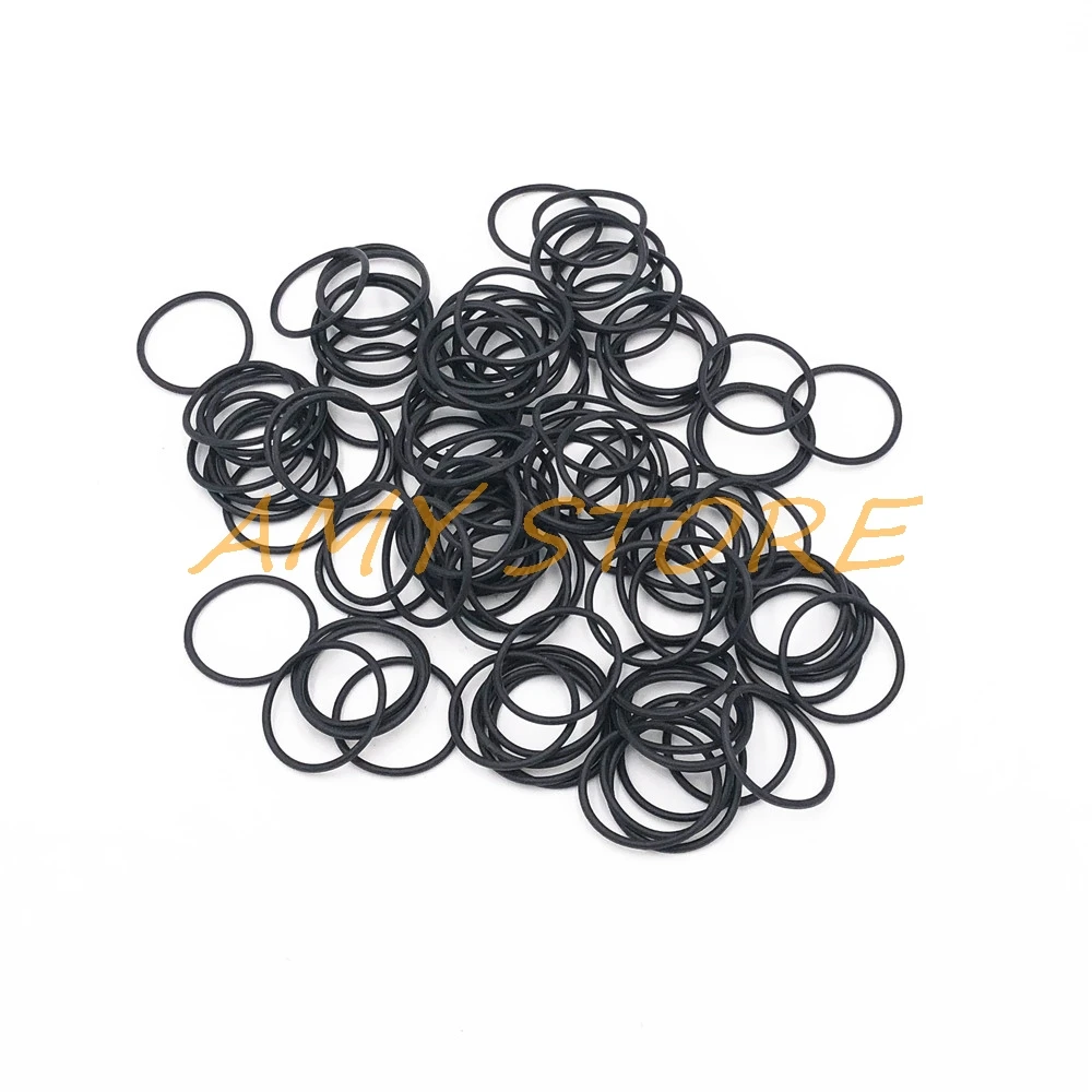 100 шт. черное уплотнительное кольцо уплотнительные резиновые кольца прокладки
