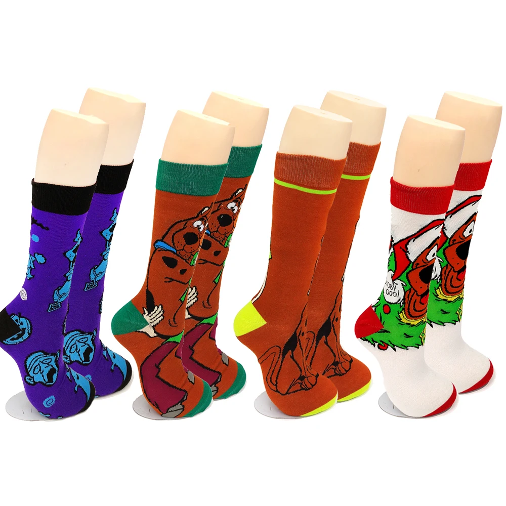 

New Funny Socks Happy Cartoon Anime Men Socks Harajuku Women Casual Skateboard Sock Personality Cool Street Fashion Skarpety