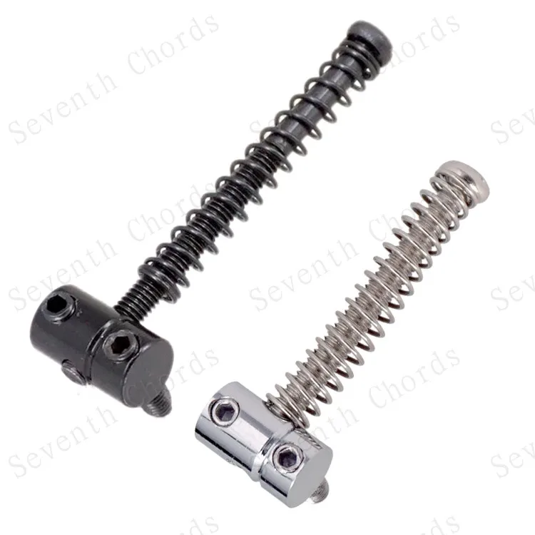 6 Pcs Barrel Type 10.8mm String Bridge Saddles for TL Electric Guitar With Screws Springs