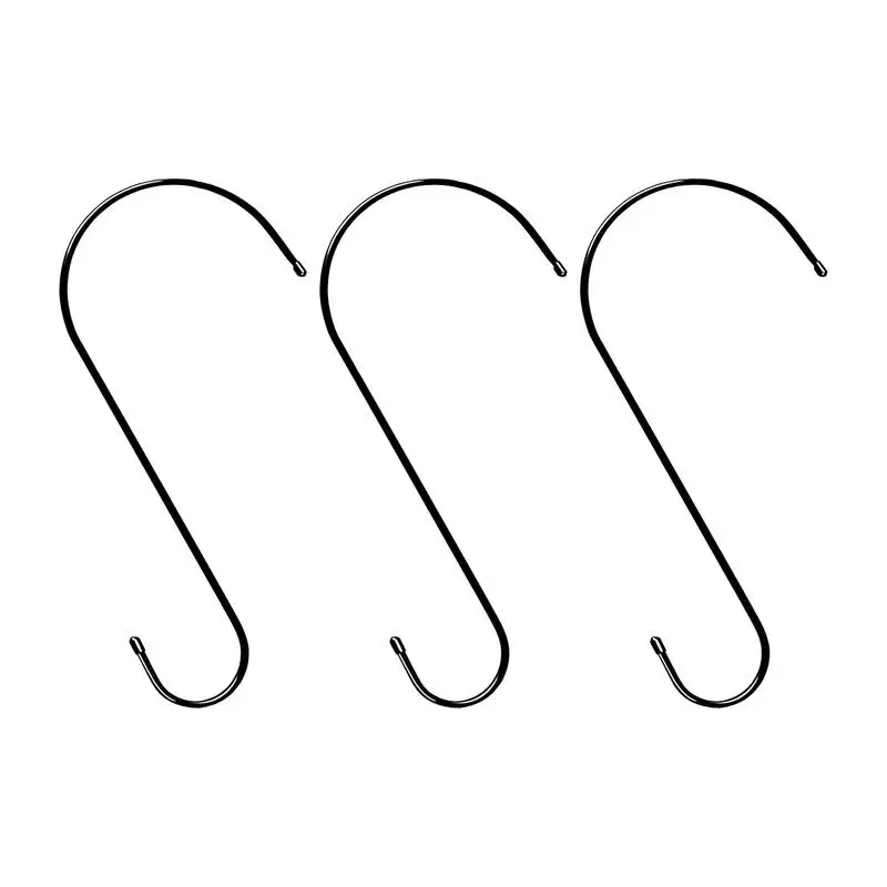 

3Pcs Bird Feeder Hook Multifunction Garden Hanger Hooks Heavy-Grade Anti-Rust Iron Can Withstand Corrosion Hook Stake For