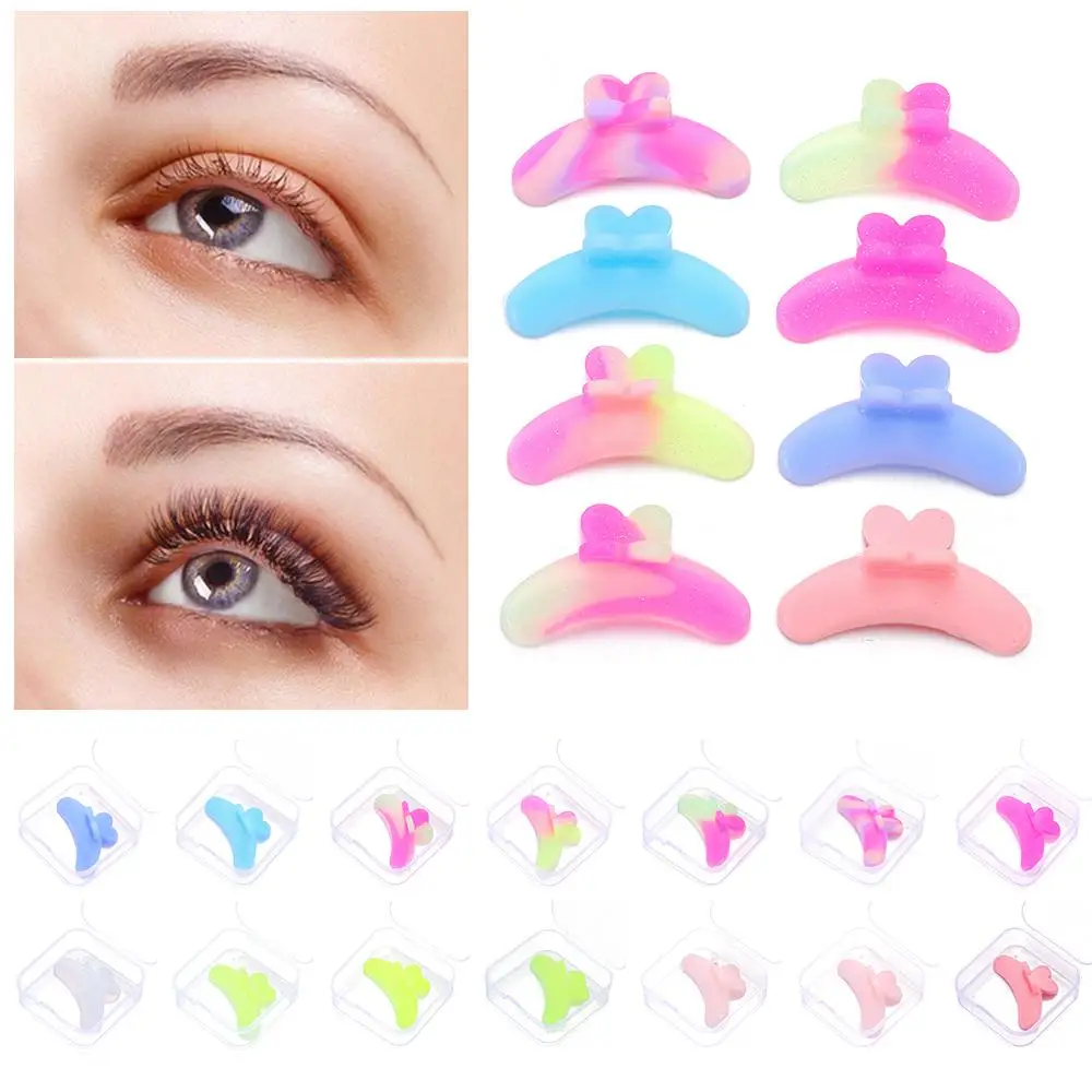 1/2 шт. аппликатор инструменты силиконовые подушечки для подъема ресниц мороженое