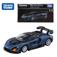 tomy tomica alloy diecast car collection black box flagship version 164 tp14 mclaren senna 123774 sports car boys gift