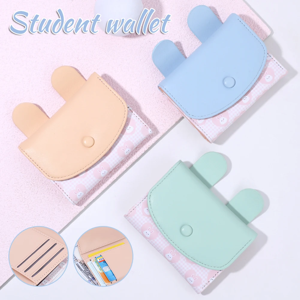 

Cute Rabbits Ear Wallet For Women Multifunctional Lightweight Purse Women Girls Bolsos De Mujer Envío Gratis Torebka Damska