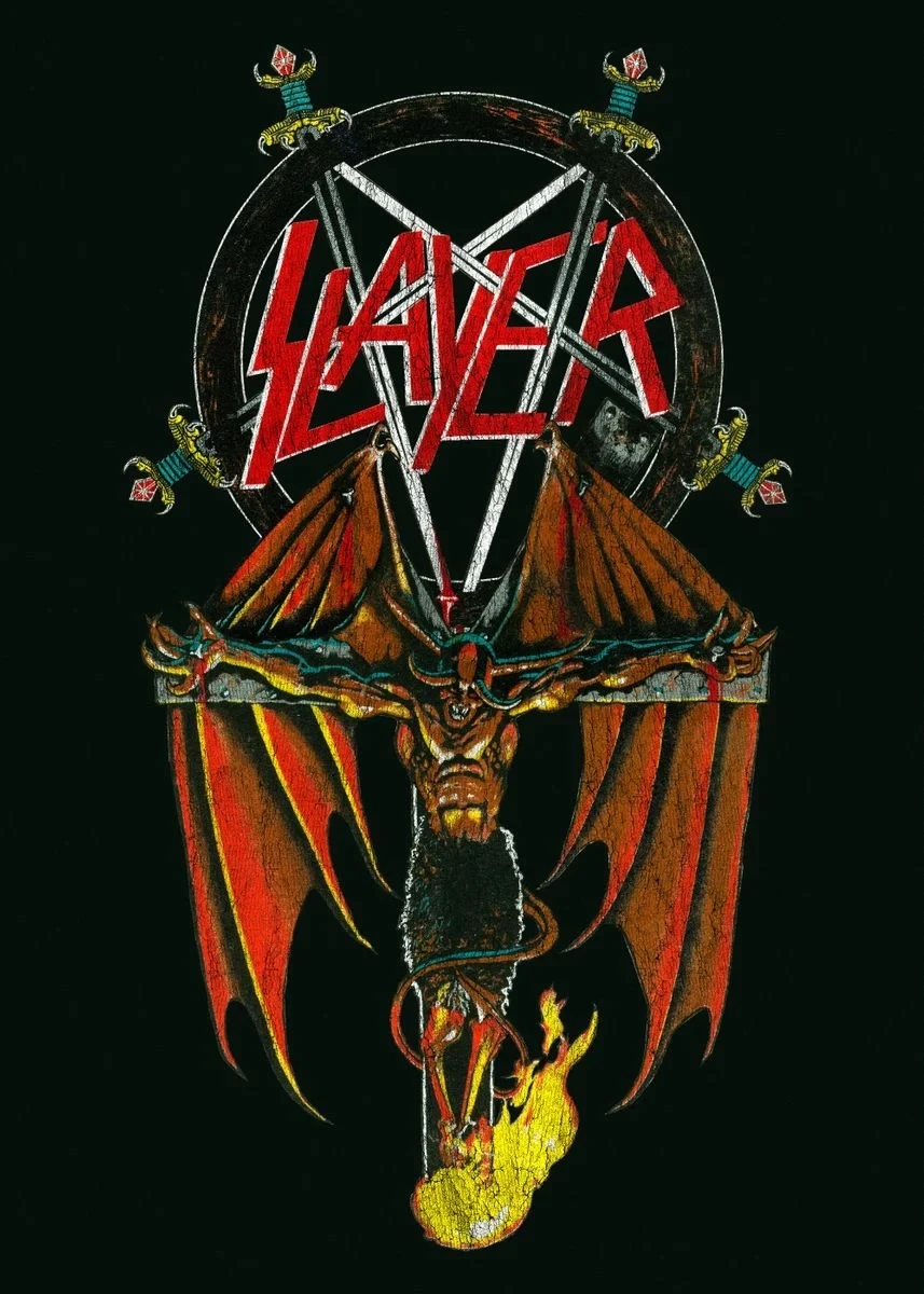 

Плакат Slayer Heavy Metal Rock Band на холсте