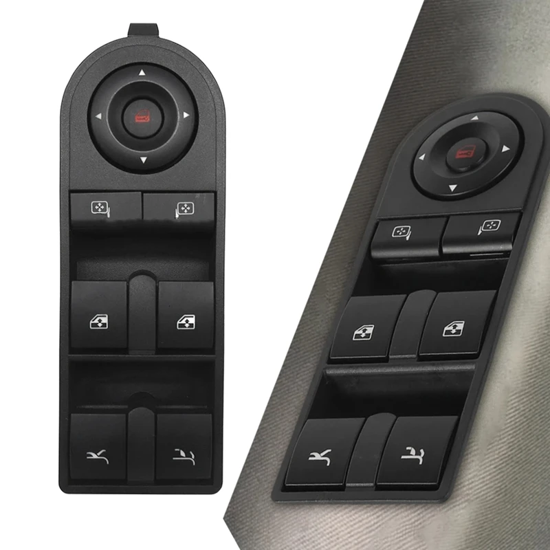 Электрический переключатель управления окном 93162636 Power Master для VAUXHALL / OPEL TIGRA B TWINTOP