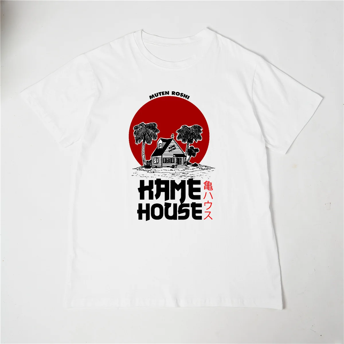 Новинка 2024 футболка с принтом модная крутая Мужская Hanzo круглым вырезом