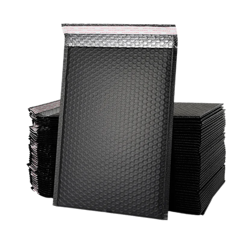 

50 шт. розовые полиэтиленовые почтовые конверты с пузырьковой подкладкой, мягкие конверты, полиэтиленовые пакеты с пузырьковой подкладкой для доставки, упаковка Maile, самозапечатывающаяся