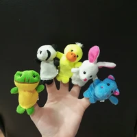 baby plush toys finger puppet stories educational learning toys for kids 0 to 1 years old cartoon animal plush doll