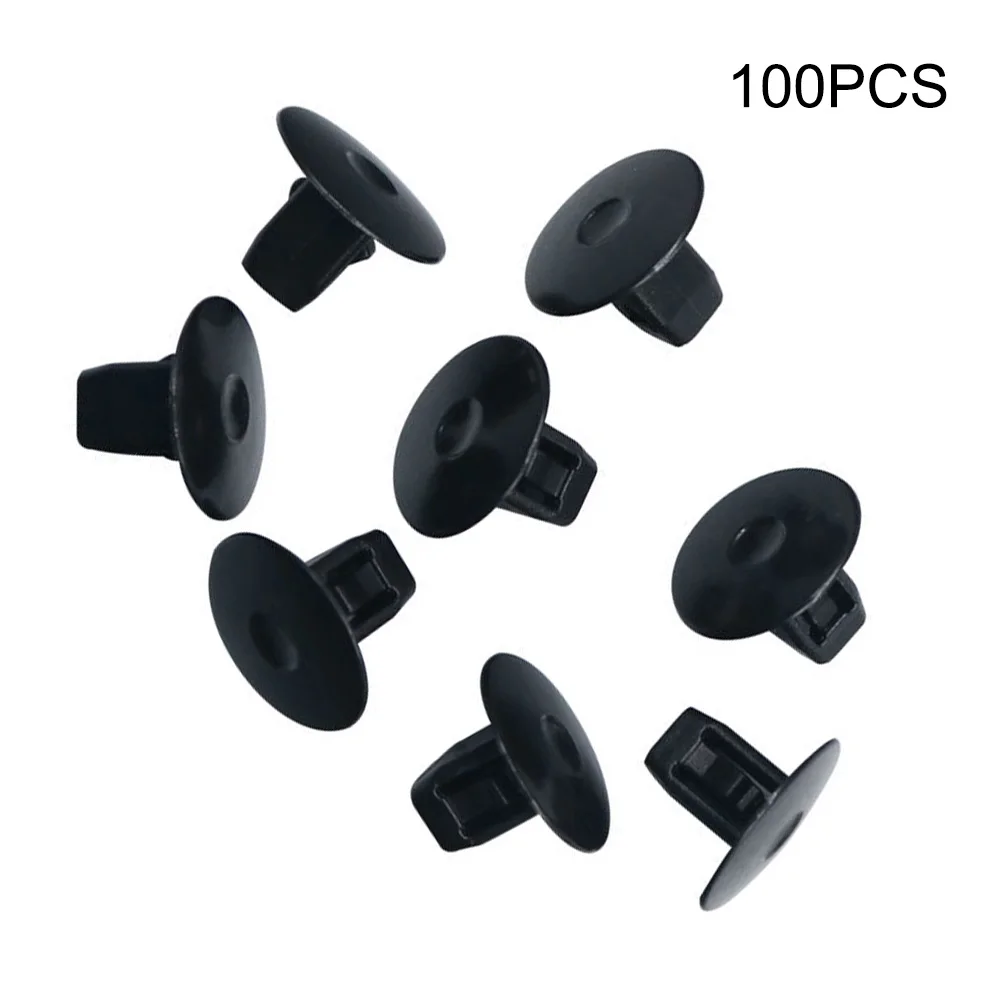 

Apron Grommet Fender Retainer Clip Car Interior Accessories 100pcs Black Fastener For Acura For Auveco Rivets Nut
