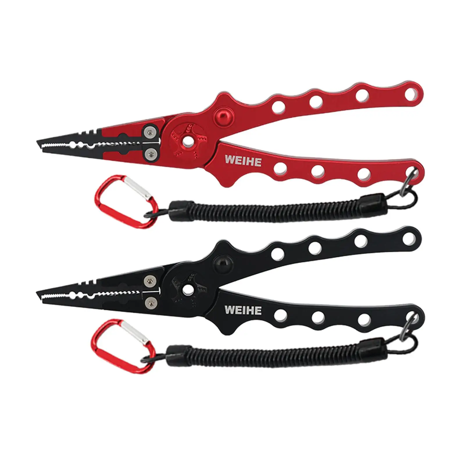 

Professional Fishing Pliers Line Cutter Hook Remover Multi Tool with Lanyard