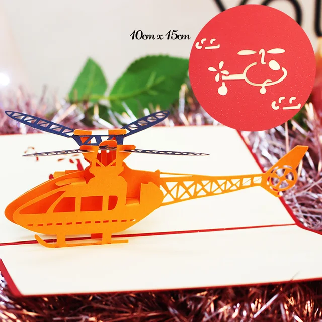 3D Pop UP Flower Greeting Cards 5