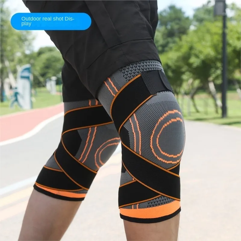 1 Piece Sports Knee Pads Strap Patella Medial Support Compression Protection Sport Pads Fitness Running Basketball Knee Support