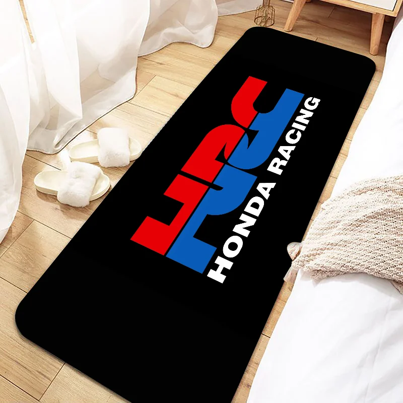 Door Mat Entrance Non-slip Luxury Sports HondaS Doormat Washable Kitchen Carpet Living Room Hallway Rugs Bathroom Bath Mats