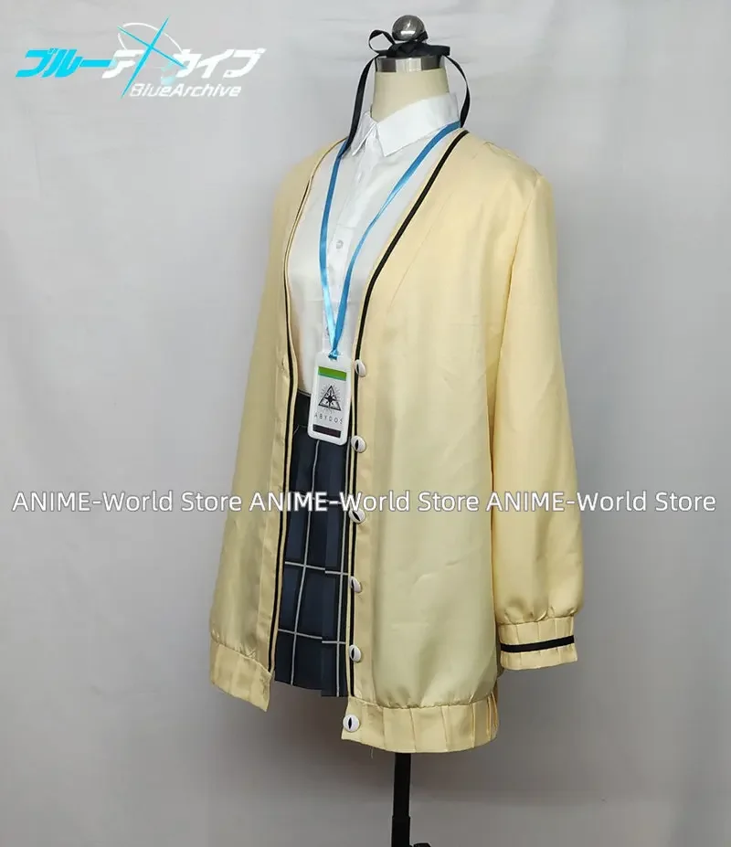 Костюм для косплея из игры Голубой архив izayoi nonomi японская Униформа старшей школы