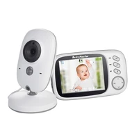 genuine 3 2 inch wireless video color baby monitor high resolution baby nanny security camera night vision temperature monitorin