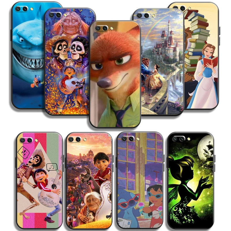 

2022 Disney Cartoon Phone Cases For Huawei Honor Y6 Y7 2019 Y9 2018 Y9 Prime 2019 Y9 2019 Y9A Coque Soft TPU