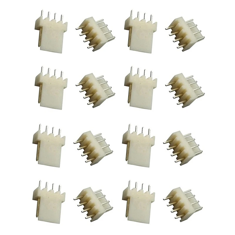 

200Pcs KF2510 Connector 2.54MM PITCH Male Pin Header 4Pin Fan Connector For ASIC Miner Antminer S9 Z9 Z15 L3+ DR3 T2T A9