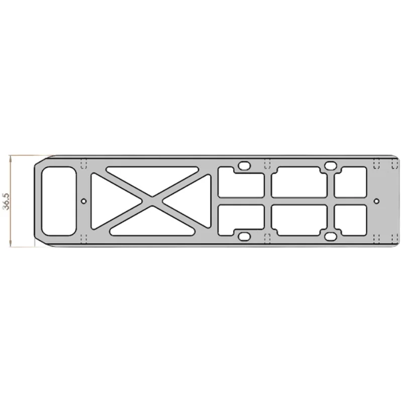 

Tarot-Rc TL3X006 Aluminum Alloy Upgrade Parts X3\360 Helicopter Fuselage Base Plate For X3\360 Helicopter / Rc Model Parts
