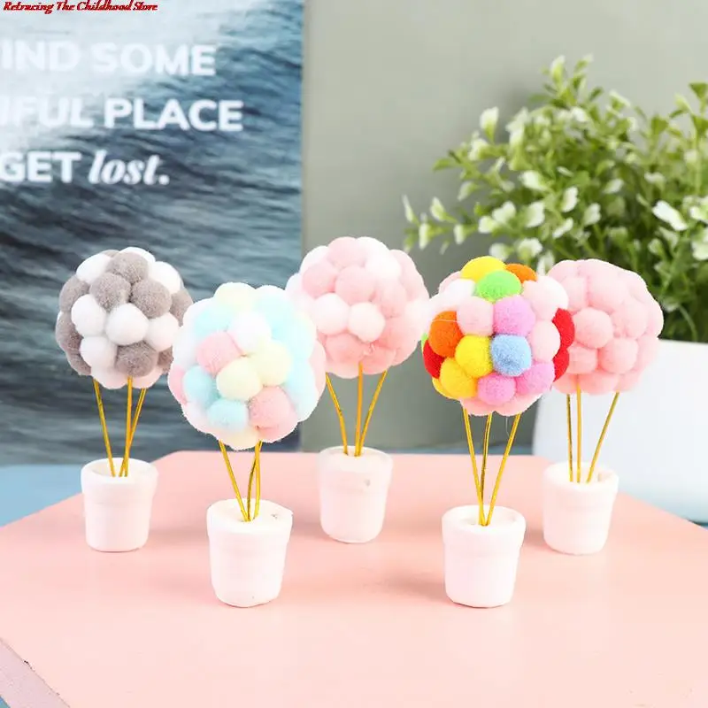 

1:12, детский Кукольный домик, Комнатные растения, украшение для автомобиля