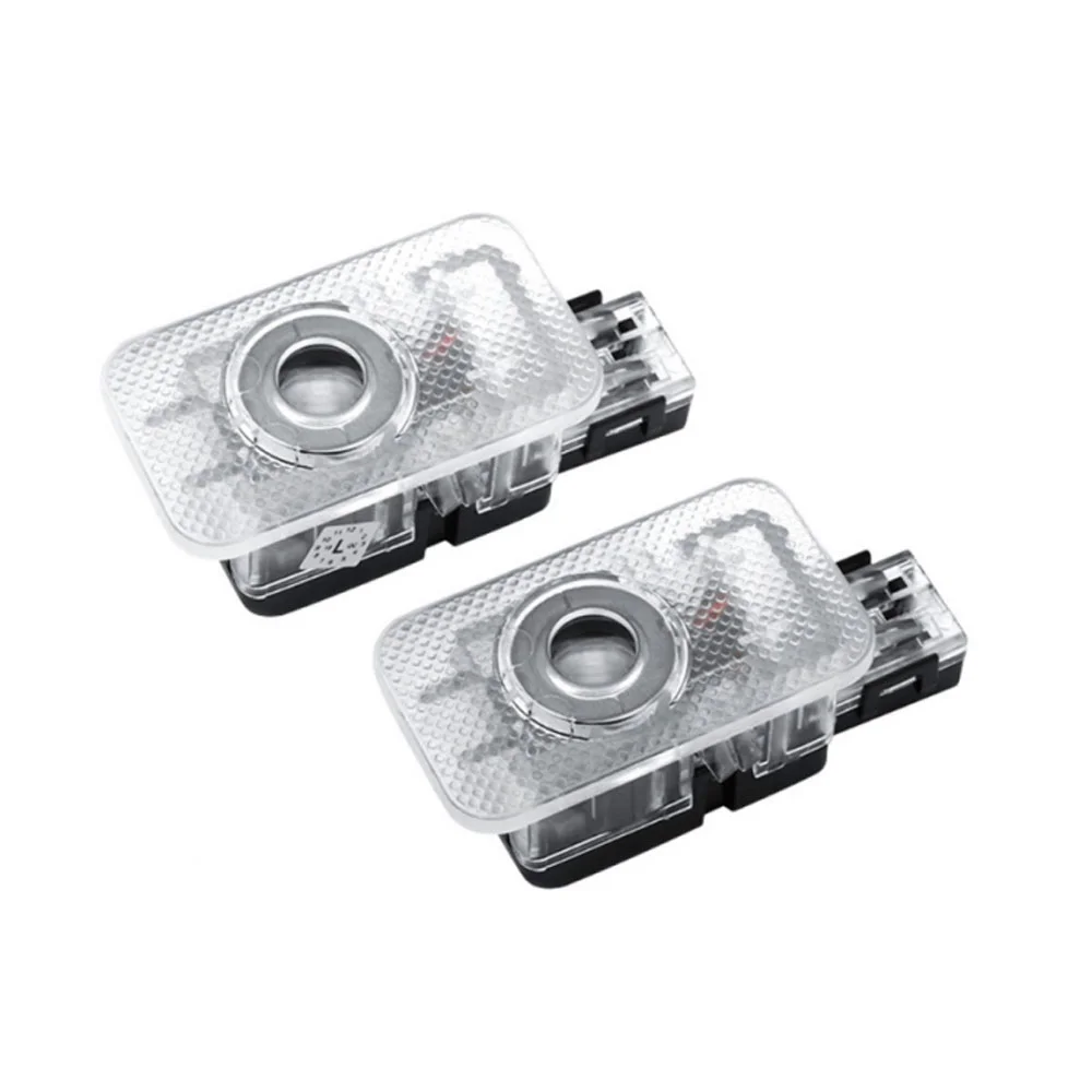 

2Pc LED Car Door Welcome Light Projector Laser Ghost Lamp Bulb For Volvo V60 V40 V70 XC60 XC90 S80 S60 S90 S80L S60L Accessories