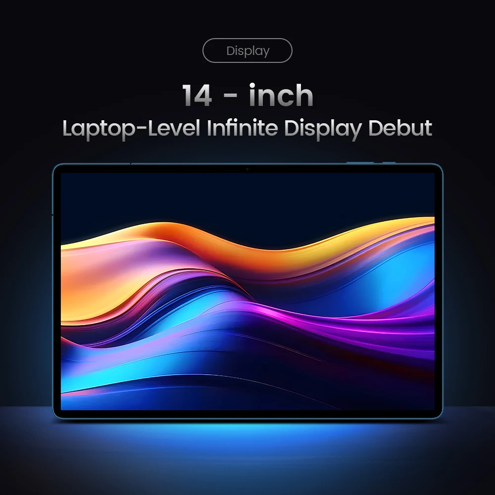 【Мировая премьера】Планшет Teclast T70 с 14-дюймовым дисплеем FHD Android 14 MTK Helio G99 8 ГБ/256 ГБ