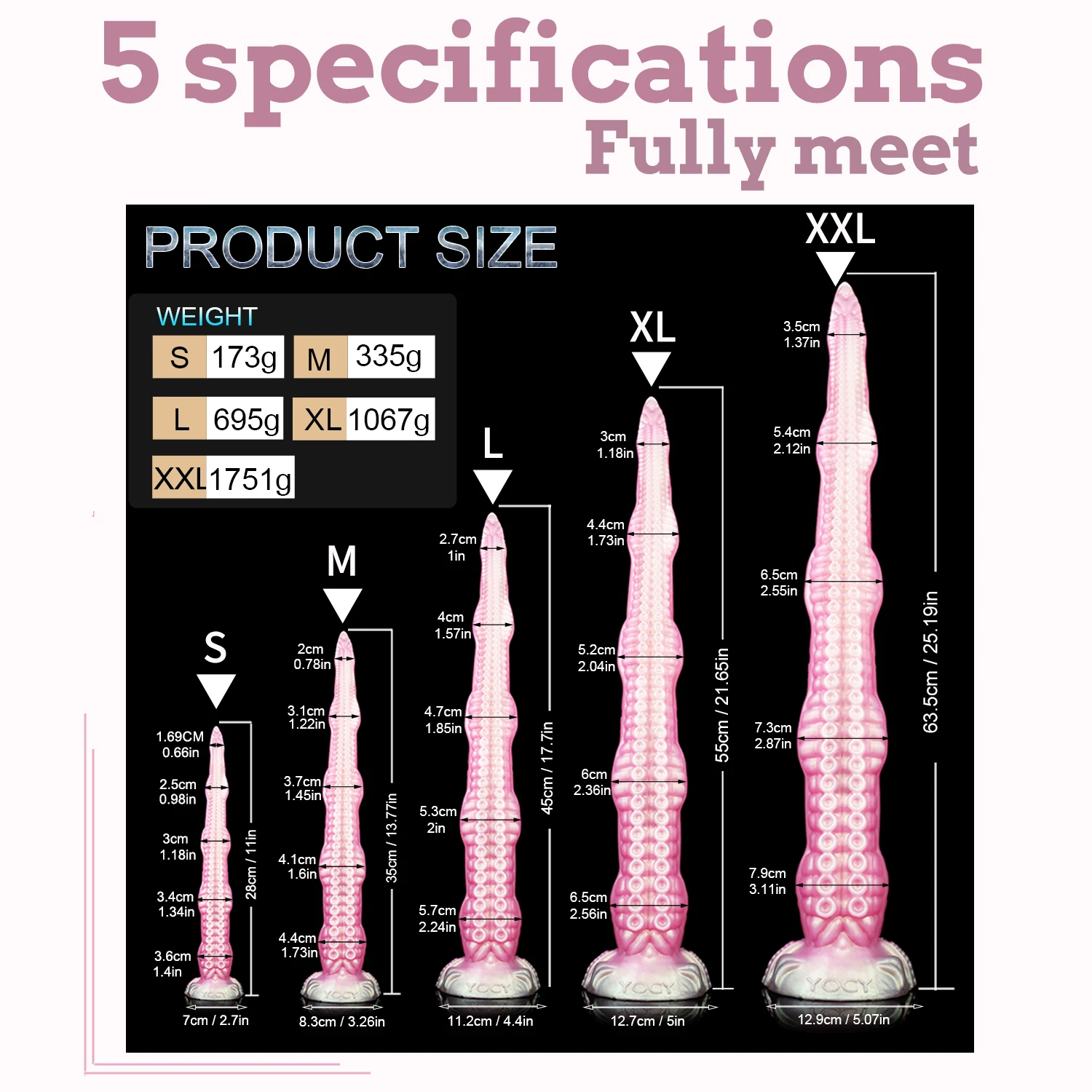 LICKER Огромная щупальце Анальный фаллоимитатор Monster Dildos Жидкий силиконовый