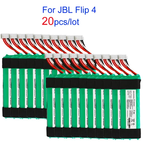 20 шт./лот GSP872693 01 для JBL Flip 4 Flip4 Специальный выпуск оригинальный Bluetooth Сменный аккумулятор для динамика Lautsprecher Accu