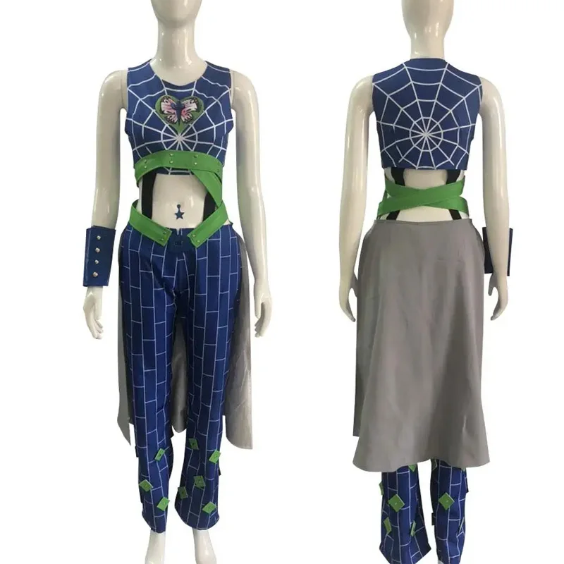 Кожаная куртка аниме Stone Ocean Jolyne Cujoh, костюм для косплея, одежда высокого качества на заказ (art.: 3920cbe09bf75) - 3920cbe09bf75