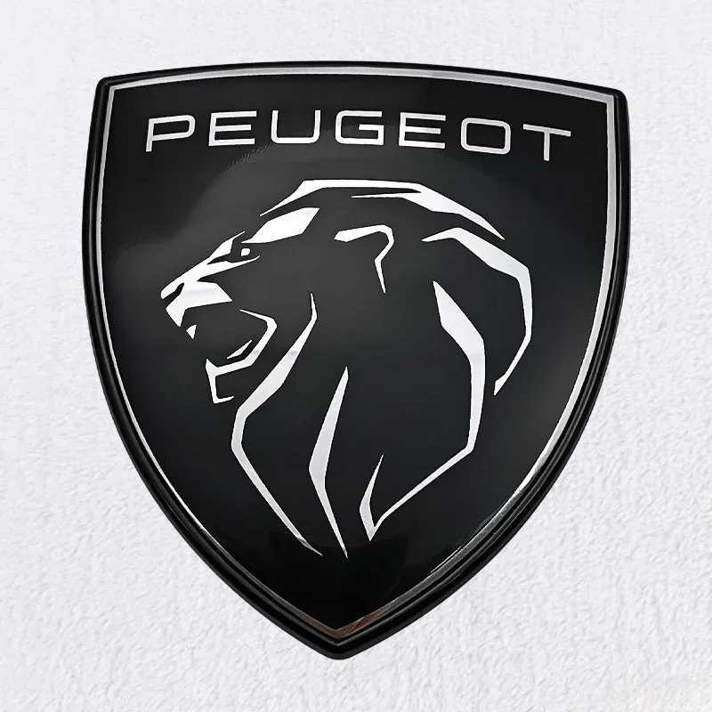 

ABS автомобильный передний задний багажник, эмблема, боковые наклейки для Peugeot 108 206 207 208 301 306 307 308 407 408 508 2008 3008 4008 5008