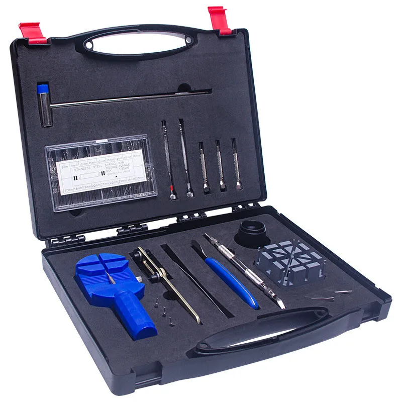 

Shichi 175 Pcs Wristwatches Repair Kit Professional Watch Set Wristwatches with Connecting Pin Tool