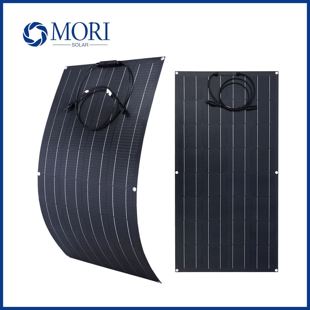 

100W 200W 300W 400W 500W 600W 800W 1000W ETFE Flexible Solar Panel with Monocrystalline Silicone For 12V/24V Battery Charger