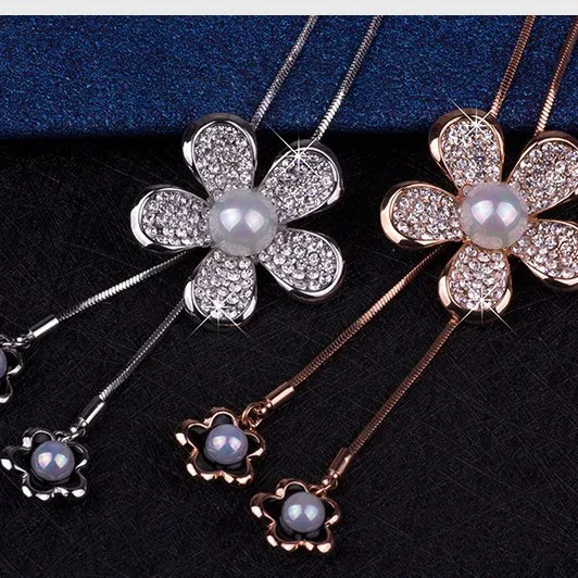 BYSPT ожерелье с подвеской из бисера женское офисное имитация бижутерия жемчужным