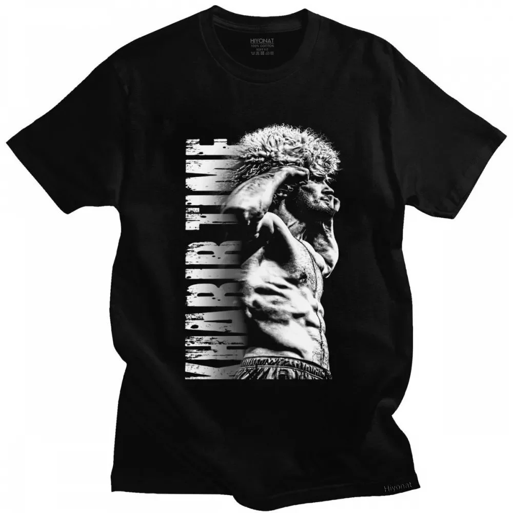 

NEW IN Khabib Nurmagomedov T Shirt Short Sleeve Cotton T-shirt Fashion Leisure Fighter Fans Tee Tops Casual Tshirt Merch Gift