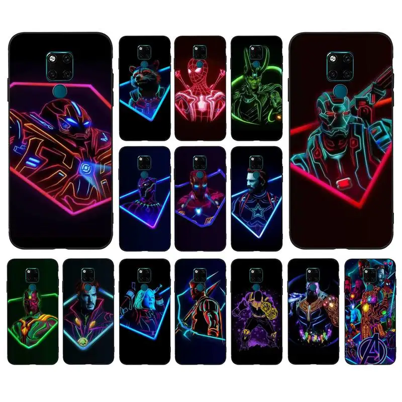 

Disney Avengers Phone Case for Huawei Mate 20 10 9 40 30 lite pro X Nova 2 3i 7se