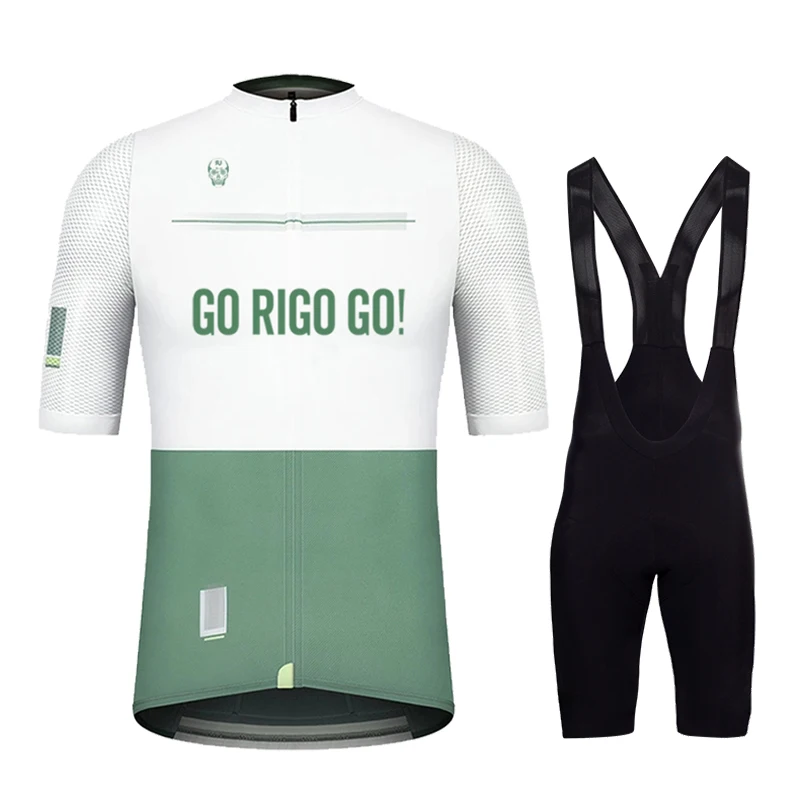 

Cycling Jersey Breathable Set 2022 Teamquickdrying Bicycle Cycling Clothing Bib Shorts Suits Bike Clothes Uniform GO Rigo GO