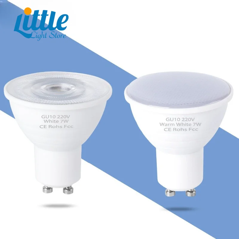 Bulb 5W 7W Spotlight Bulbs GU10 LED Lamp 220V 6 12 Leds Lampara Led 240V GU 10 Bombillas Led MR16 Gu5.3 Lampada Spot Light Ampul