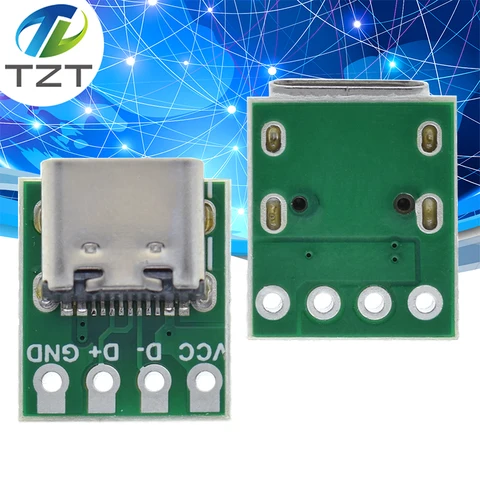 Тестовый адаптер USB 3.1 Type C 16-контактный TZT