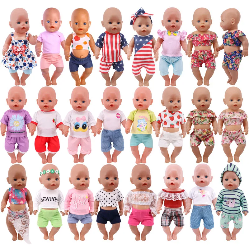 

Футболка и шорты, размер 43 см, размер 17 дюймов