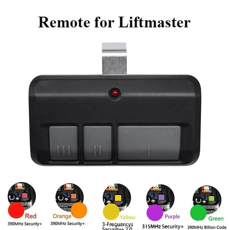 

Garage Door Opener Universal Garage Remote With Waterproof | Garage Door Remote Compatible With Multiple Frequencies 891LM