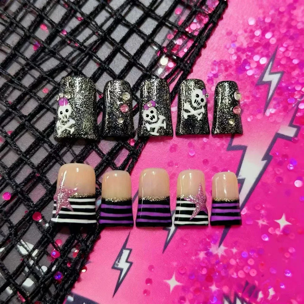 

MINISO Spice Girl Панк Накладные ногти