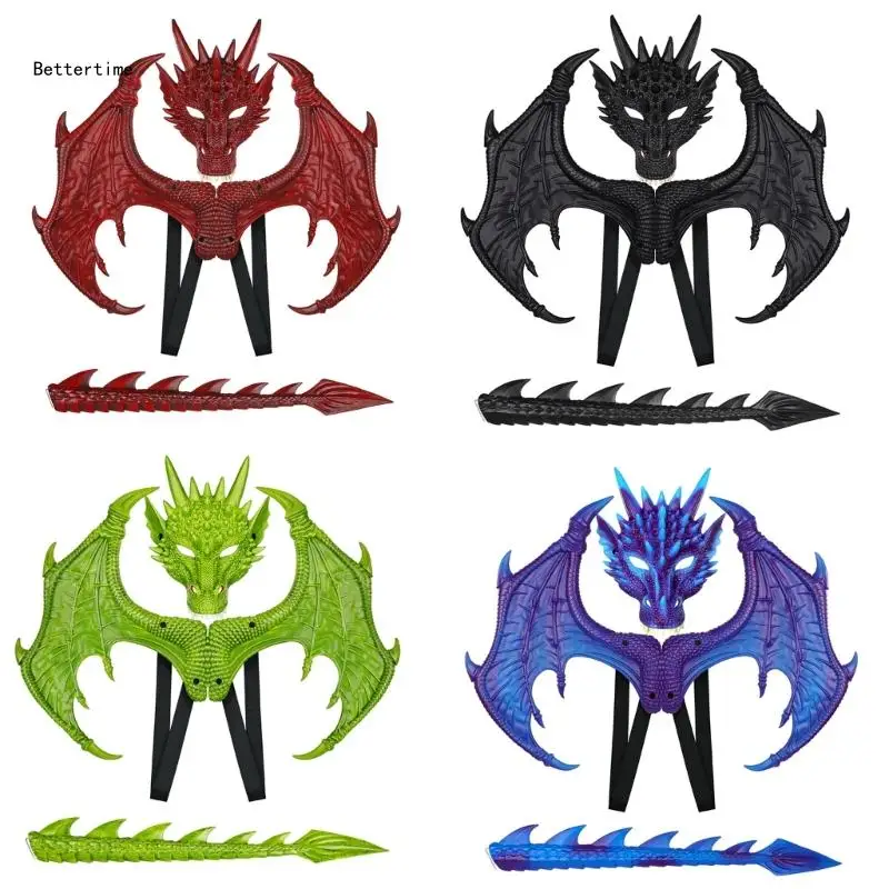 

Dragon Wings Tail Cosplays Costume Photography Props Halloween Dragon Wings Set